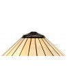 Morgan Tiffany 40cm Shade Only Suitable For Pendant/Ceiling/Table Lamp, Blue/Cream/Crystal
