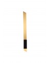 Matilda Wall Lamp, 8W LED, 3000K, 560lm, Satin Gold/Sand Black, 3yrs Warranty