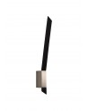 Matilda Wall Lamp, 8W LED, 3000K, 560lm, Sand Black/Satin Nickel, 3yrs Warranty