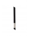 Matilda Wall Lamp, 8W LED, 3000K, 560lm, Sand Black/Satin Nickel, 3yrs Warranty