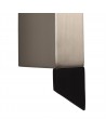 Matilda Wall Lamp, 8W LED, 3000K, 560lm, Sand Black/Satin Nickel, 3yrs Warranty
