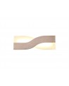 Ava Wall Lamp, 8W LED, 3000K, 640lm, Brushed Brown/Frosted White, 3yrs Warranty