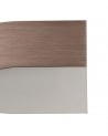 Ava Wall Lamp, 8W LED, 3000K, 640lm, Brushed Brown/Frosted White, 3yrs Warranty