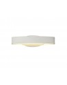 Evelyn Wall Lamp, 6W LED, 3000K, 480lm, White/Polished Chrome, 3yrs Warranty