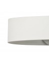 Evelyn Wall Lamp, 6W LED, 3000K, 480lm, White/Polished Chrome, 3yrs Warranty