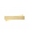 Mia Wall Lamp, 8W LED, 3000K, 640lm, Brushed Gold/Frosted White, 3yrs Warranty