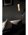 Mia Wall Lamp, 8W LED, 3000K, 640lm, Brushed Gold/Frosted White, 3yrs Warranty