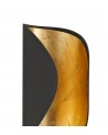 Adeline Wall Lamp, 8W LED, 3000K, 640lm, Anthracite/Gold Leaf, 3yrs Warranty