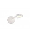 Hazel Adjustable Wall Lamp / Reader, 8W LED, 3000K, Sand White, 3yrs Warranty