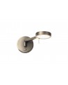 Hazel Adjustable Wall Lamp / Reader, 8W LED, 3000K, Satin Nickel, 3yrs Warranty