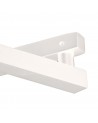 Hazel Adjustable Swing Arm Wall Lamp / Reader, 8W LED, 3000K, Sand White, 3yrs Warranty