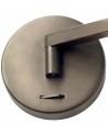 Hazel Adjustable Swing Arm Wall Lamp / Reader, 8W LED, 3000K, Satin Nickel, 3yrs Warranty