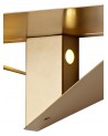 Anastasia Wall Lamp, 2 x 3W LED, 3000K, 238lm, Gold Painted, 3yrs Warranty