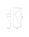 Anastasia Wall Lamp, 2 x 3W LED, 3000K, 238lm, White, 3yrs Warranty