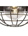 Amara Pendant, 1 Light E27, IP65, Matt Black/Brushed Bronze, 2yrs Warranty