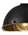 Amara Ceiling, 1 Light E27, IP65, Matt Black/Grey, 2yrs Warranty