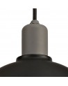 Amara Pendant, 1 Light E27, IP65, Matt Black/Grey, 2yrs Warranty