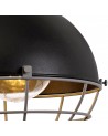 Amara Wall Lamp, 1 Light E27, IP65, Matt Black/Grey