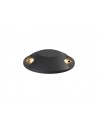 Aurora Inground Driveover 2 Light, 2 x 6W LED, 3000K, 236lm, IP67, IK10, Anthracite, 3yrs Warranty