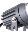 Penelope Spike Light, 3W LED, 3000K, 210lm, 30 Degree, IP65, Grey/Black, 3yrs Warranty
