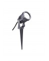 Penelope Spike Light, 7W LED, 3000K, 490lm, 30 Degree, IP65, Grey/Black