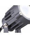 Penelope Spike Light, 7W LED, 3000K, 490lm, 30 Degree, IP65, Grey/Black