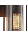 Ophelia Small Wall Lamp, 1 x E27, Antique Bronze/Clear Glass, IP54, 2yrs Warranty