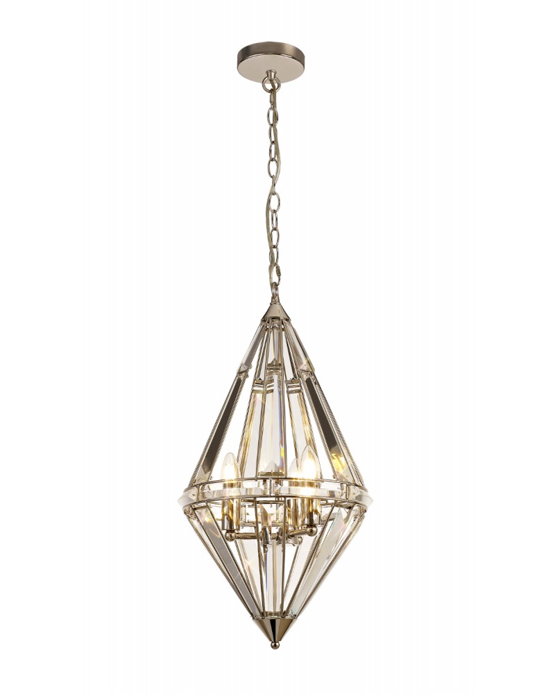 diamond shaped pendant light