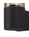 Clover Wall Lamp 1 x E27, IP54, Anthracite/Smoked, 2yrs Warranty