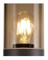 Eslpeth 90cm Post Lamp 1 x E27, IP54, Anthracite/Smoked, 2yrs Warranty