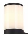 Freya Wall Lamp 1 x E27, IP54, Anthracite/Opal, 2yrs Warranty