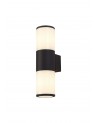 Freya Wall Lamp 2 x E27, IP54, Anthracite/Opal, 2yrs Warranty