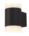 Freya Wall Lamp 2 x E27, IP54, Anthracite/Opal, 2yrs Warranty