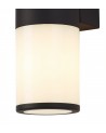 Freya Wall Lamp 2 x E27, IP54, Anthracite/Opal, 2yrs Warranty