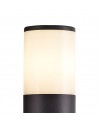 Eslpeth 90cm Post Lamp 1 x E27, IP54, Anthracite/Opal, 2yrs Warranty