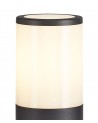 Eslpeth 45cm Post Lamp 1 x E27, IP54, Anthracite/Opal, 2yrs Warranty