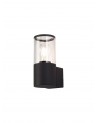 Freya Wall Lamp 1 x E27, IP54, Anthracite/Clear, 2yrs Warranty
