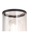 Freya Wall Lamp 1 x E27, IP54, Anthracite/Clear, 2yrs Warranty