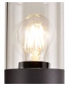 Eslpeth 90cm Post Lamp 1 x E27, IP54, Anthracite/Clear, 2yrs Warranty