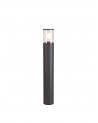 Eslpeth 65cm Post Lamp 1 x E27, IP54, Anthracite/Clear, 2yrs Warranty