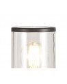 Eslpeth 65cm Post Lamp 1 x E27, IP54, Anthracite/Clear, 2yrs Warranty