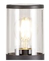 Eslpeth 65cm Post Lamp 1 x E27, IP54, Anthracite/Clear, 2yrs Warranty