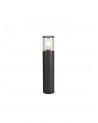 Eslpeth 45cm Post Lamp 1 x E27, IP54, Anthracite/Clear, 2yrs Warranty