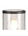Eslpeth 45cm Post Lamp 1 x E27, IP54, Anthracite/Clear, 2yrs Warranty