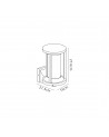 Honora Wall Lamp Lantern, 1 x E27, IP65, Anthracite, 2yrs Warranty