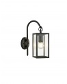 Lowri Downward Wall Lamp, 1 x E27, IP54, Graphite Black, 2yrs Warranty