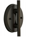 Lowri Downward Wall Lamp, 1 x E27, IP54, Graphite Black, 2yrs Warranty