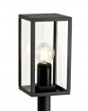 Lowri Tall Post, 1 x E27, IP54, Graphite Black, 2yrs Warranty