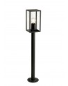 Lowri Tall Post, 1 x E27, IP54, Graphite Black, 2yrs Warranty