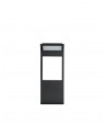 Ottilie Short Post, 10W LED, 3000K, 720lm, IP54, Graphite Black, 3yrs Warranty